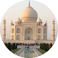 India: the amazing Taj Mahal