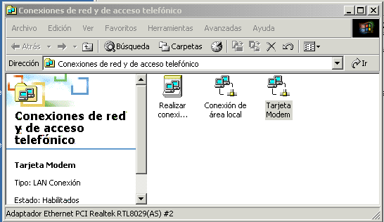 Interfaces de Red