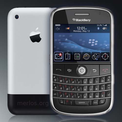 iPhone vs Blackberry Bold